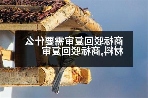 商标驳回复审需要什么材料,商标驳回复审